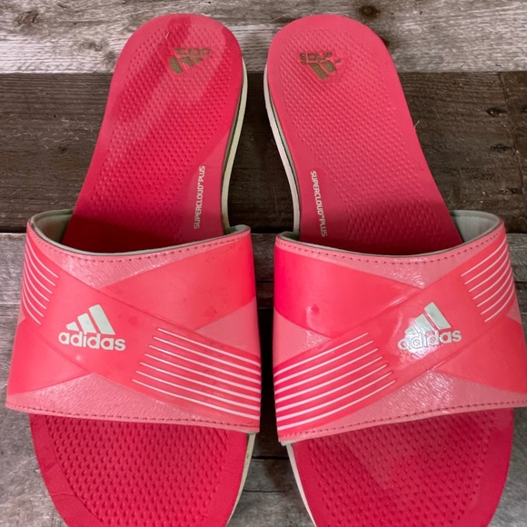 adidas | Shoes | Adidas Supercloud Plus Flip Flops Slides Cushy | Poshmark